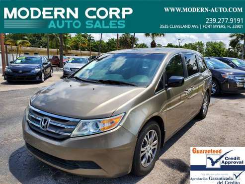 2012 Honda Odyssey EX-L - 79k mi - Leather, Moonroof, Smooth V6 for sale in Fort Myers, FL