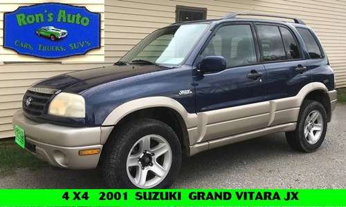 2001 Suzuki Grand Vitara JX Used Cars Vermont at Ron’s Auto Vt -... for sale in W. Rutland, Vt, VT