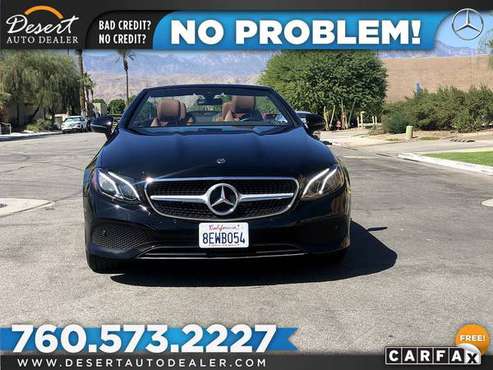 2018 Mercedes-Benz *E* *400* *12,000* *MILES* *1* *OWNER* ** $935 /mo for sale in Palm Desert , CA