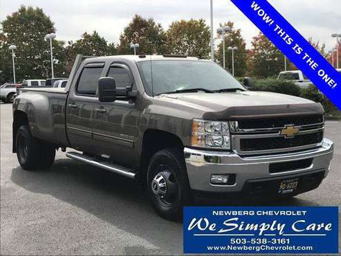 2012 Chevrolet Chevy Silverado 3500HD LTZ WORK WITH ANY CREDIT! for sale in Newberg, OR