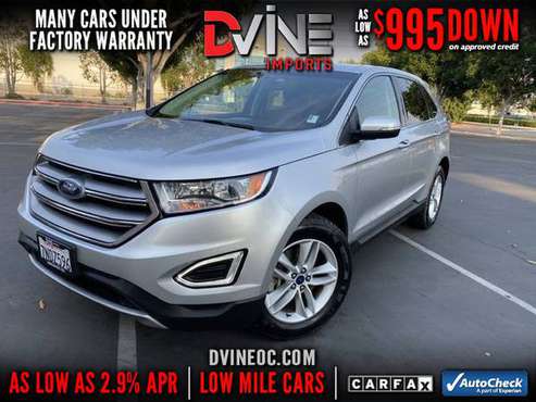 2015 FORD EDGE SEL - cars & trucks - by dealer - vehicle automotive... for sale in Yorba Linda, CA
