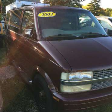 2003 Chevy Astro Van AWD for sale in Pinconning, MI