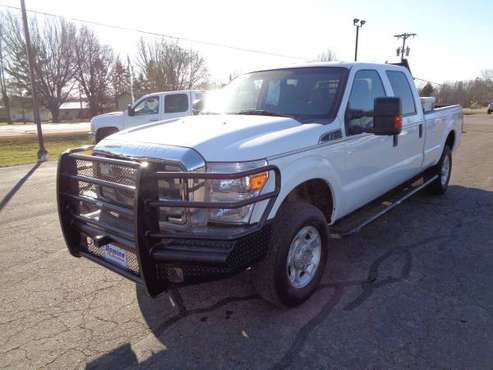 2013 Ford F350 CREW 4X4 8FT BED RUST FREE - cars & trucks - by... for sale in Loyal, MN