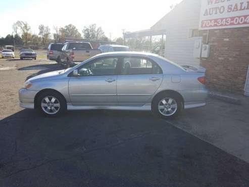 2007 Toyota Corolla S - cars & trucks - by dealer - vehicle... for sale in Charlotte, NC