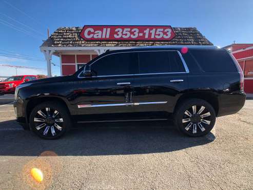 2016 CADILLAC ESCALADE PLATINUM * NEW TIRES - cars & trucks - by... for sale in Amarillo, TX