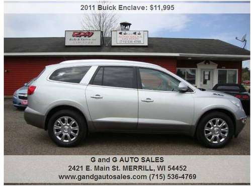 2011 Buick Enclave CXL 1 AWD 4dr Crossover w/1XL 109447 Miles - cars for sale in Merrill, WI