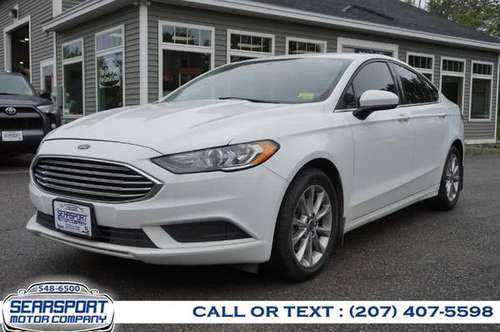 2017 Ford Fusion SE FWD - cars & trucks - by dealer - vehicle... for sale in SEARSPORT, ME