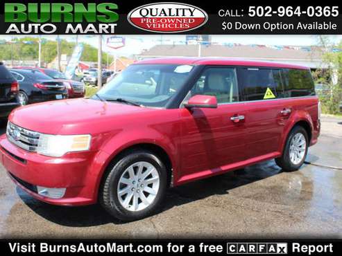 2009 Ford Flex SEL 3rd Row Leather , Blutooth - - by for sale in Louisville, KY