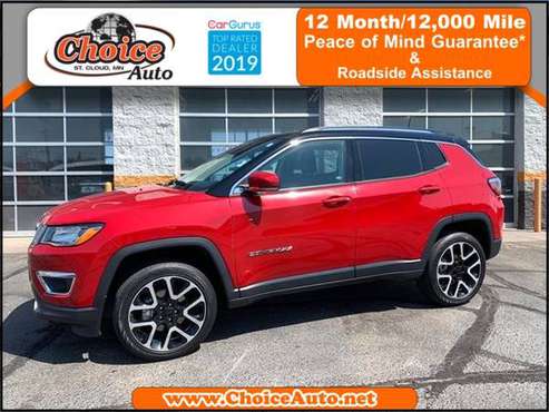 2017 Jeep Compass Limited - cars & trucks - by dealer - vehicle... for sale in ST Cloud, MN