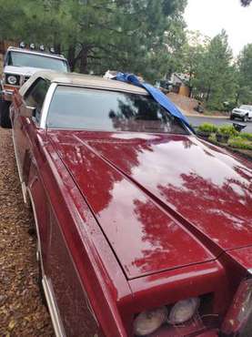 1978 Lincoln Continental Mark V red - cars & trucks - by owner -... for sale in Flagstaff, AZ