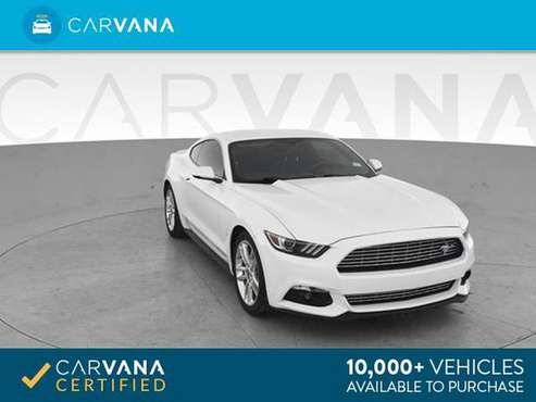 2016 Ford Mustang EcoBoost Coupe 2D coupe WHITE - FINANCE ONLINE for sale in Atlanta, CO