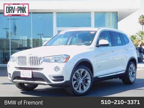2017 BMW X3 xDrive28i AWD All Wheel Drive SKU:H0T12758 for sale in Fremont, CA