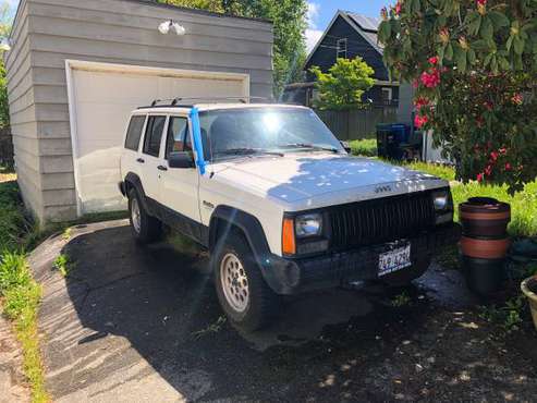 1996 Jeep Cherokee 112k miles runs perfect - - by for sale in Seattle, WA