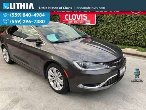 2015 Chrysler 200 4dr Sdn Limited FWD - cars & trucks - by dealer -... for sale in Clovis, CA