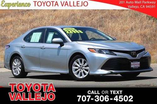 2018 Toyota Camry LE 4D Sedan - - by dealer - vehicle for sale in Vallejo, CA