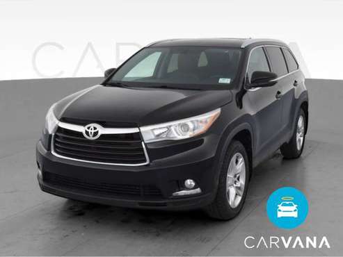 2014 Toyota Highlander Limited Sport Utility 4D suv Black - FINANCE... for sale in Arlington, District Of Columbia