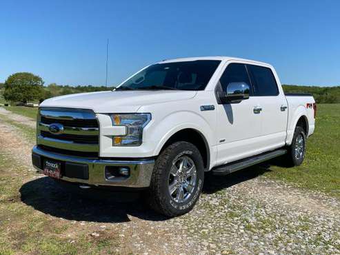 2015 Ford F-150 SuperCrew Lariat 4X4 STK 9870 - - by for sale in Indianola, OK
