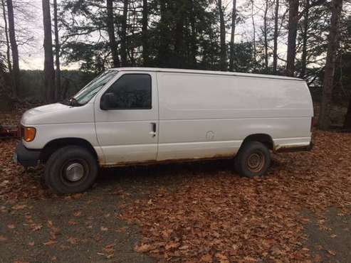 2005 Ford E350 Diesel Cargo Van - cars & trucks - by owner - vehicle... for sale in alstead, NH