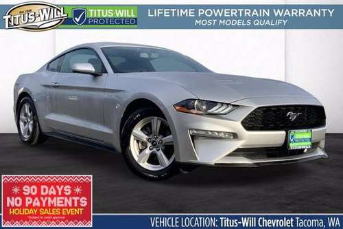 2019 Ford Mustang GRAY Coupe - cars & trucks - by dealer - vehicle... for sale in Tacoma, WA