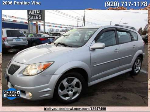 2006 PONTIAC VIBE BASE 4DR WAGON Family owned since 1971 - cars & for sale in MENASHA, WI
