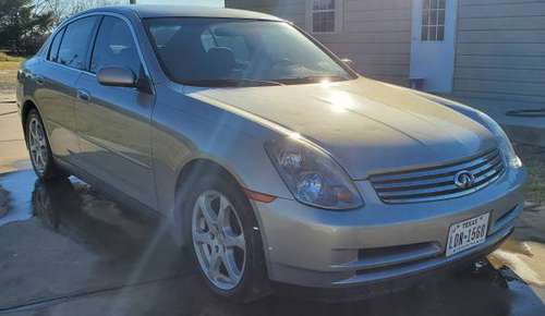 2003 G35 Sedan - cars & trucks - by owner - vehicle automotive sale for sale in Anna, TX