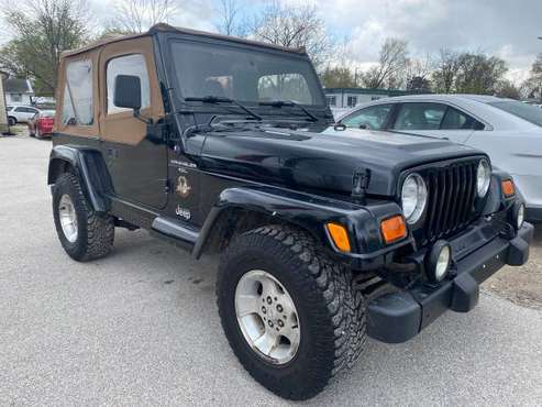2000 JEEP WRANGLER/TJ - - by dealer - vehicle for sale in Indianapolis, IN