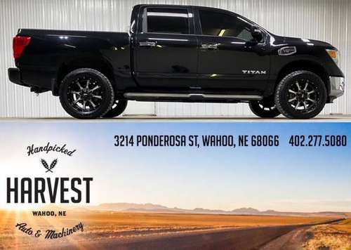 2017 Nissan Titan Crew Cab - Small Town & Family Owned! Excellent... for sale in Wahoo, NE
