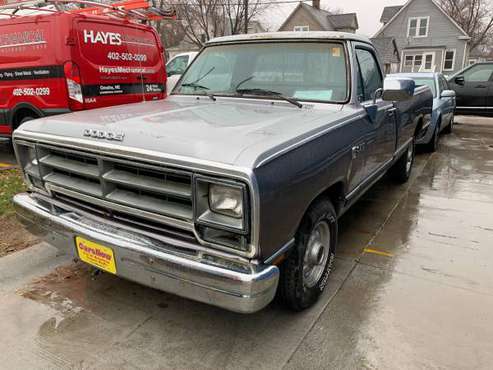 1989 Dodge D100 - cars & trucks - by dealer - vehicle automotive sale for sale in Council Bluffs, NE