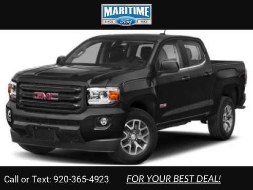 2018 GMC Canyon 4WD SLT pickup Black - cars & trucks - by dealer -... for sale in Manitowoc, WI