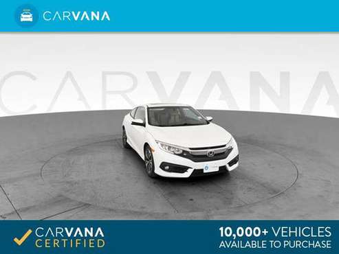 2016 Honda Civic EX-T Coupe 2D coupe White - FINANCE ONLINE for sale in Atlanta, CA