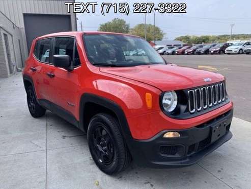 2017 JEEP RENEGADE SPORT - cars & trucks - by dealer - vehicle... for sale in Somerset, WI