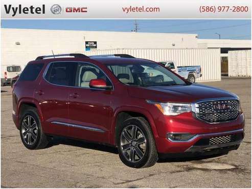 2019 GMC Acadia SUV AWD 4dr Denali - GMC Red Quartz Tintcoat - cars... for sale in Sterling Heights, MI