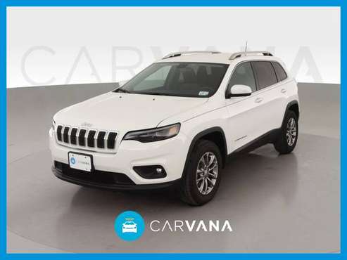 2019 Jeep Cherokee Latitude Plus Sport Utility 4D suv White for sale in Palmdale, CA