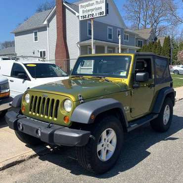 2007 JEEP WRANGLER X 4X4 GREEN - - by dealer - vehicle for sale in West Long Branch, NJ