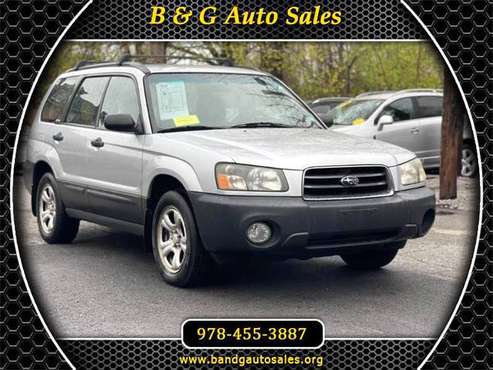 2003 Subaru Forester 2 5 XS ( 6 MONTHS WARRANTY ) for sale in North Chelmsford, MA