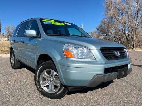 2003 Honda Pilot EX L 4dr 4WD SUV w/ Leather and Entertainment... for sale in Denver , CO