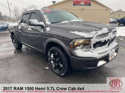 2017 RAM 1500 HEMI 5.7L 4WD! TOUCH SCREEN! BEDLINER! TOW! - cars &... for sale in N SYRACUSE, NY