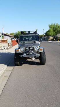 Jeep wrangler 2004 - cars & trucks - by owner - vehicle automotive... for sale in Glendale, AZ