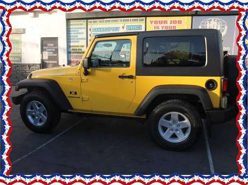 2008 Jeep Wrangler X Sport Utility 2D - FREE FULL TANK OF GAS!! -... for sale in Modesto, CA