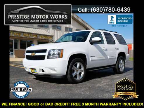 2013 Chevrolet Tahoe!! AS LOW AS $1500 DOWN FOR IN HOUSE FINANCING for sale in Plainfield, IL