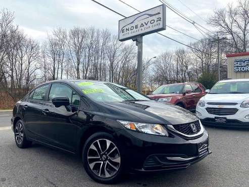 2015 Honda Civic EX Sedan, Sunroof, We Finance - cars & trucks - by... for sale in Manville, NJ