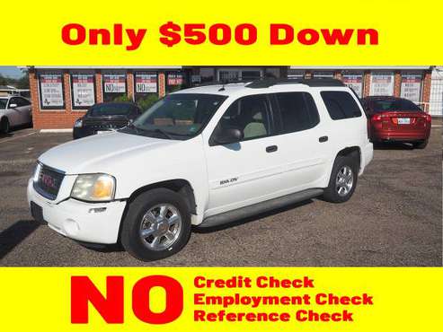 2007 WHITE GMC ENVOY for $500 Down - cars & trucks - by dealer -... for sale in Lubbock, TX