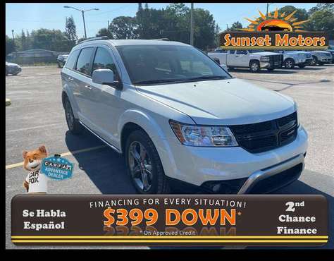 2016 Dodge Journey Crossroad 399 Down Delivers - - by for sale in New Port Richey , FL