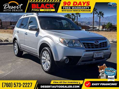 2011 Subaru Forester AWD 1 OWNER 2.5X Touring SUV which runs PERFECT... for sale in Palm Desert , CA