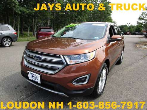 2017 FORD EDGE AWD SEL SUV ONLY 86K WITH CERTIFIED WARRANTY - cars &... for sale in LOUDON, ME