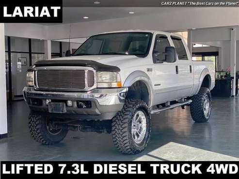 2003 Ford F-350 4x4 4WD F350 Super Duty Lariat LIFTED 7 3L DIESEL for sale in Gladstone, AK