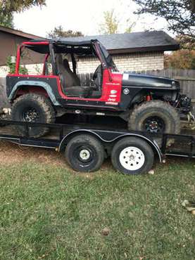 2000 jeep tj wrangler off road/ trail - cars & trucks - by owner -... for sale in Arlington, TX