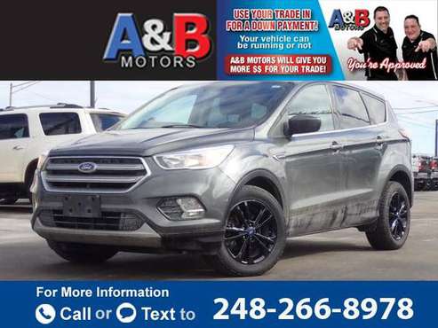 2017 Ford Escape SE suv Dk Gray - - by dealer for sale in Waterford Township, MI
