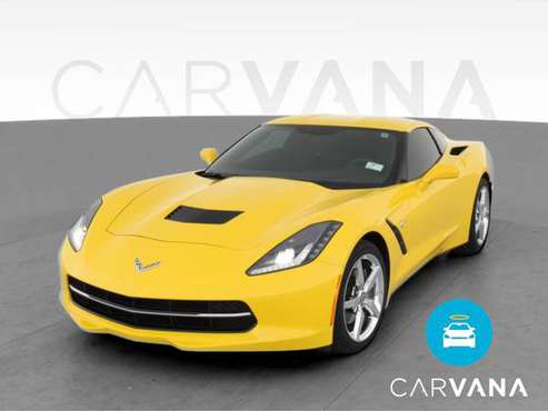 2014 Chevy Chevrolet Corvette Stingray Coupe 2D coupe Yellow -... for sale in Chaska, MN
