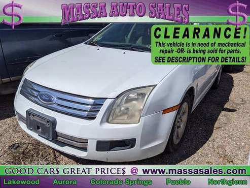 2006 Ford Fusion SE - cars & trucks - by dealer - vehicle automotive... for sale in Pueblo, CO